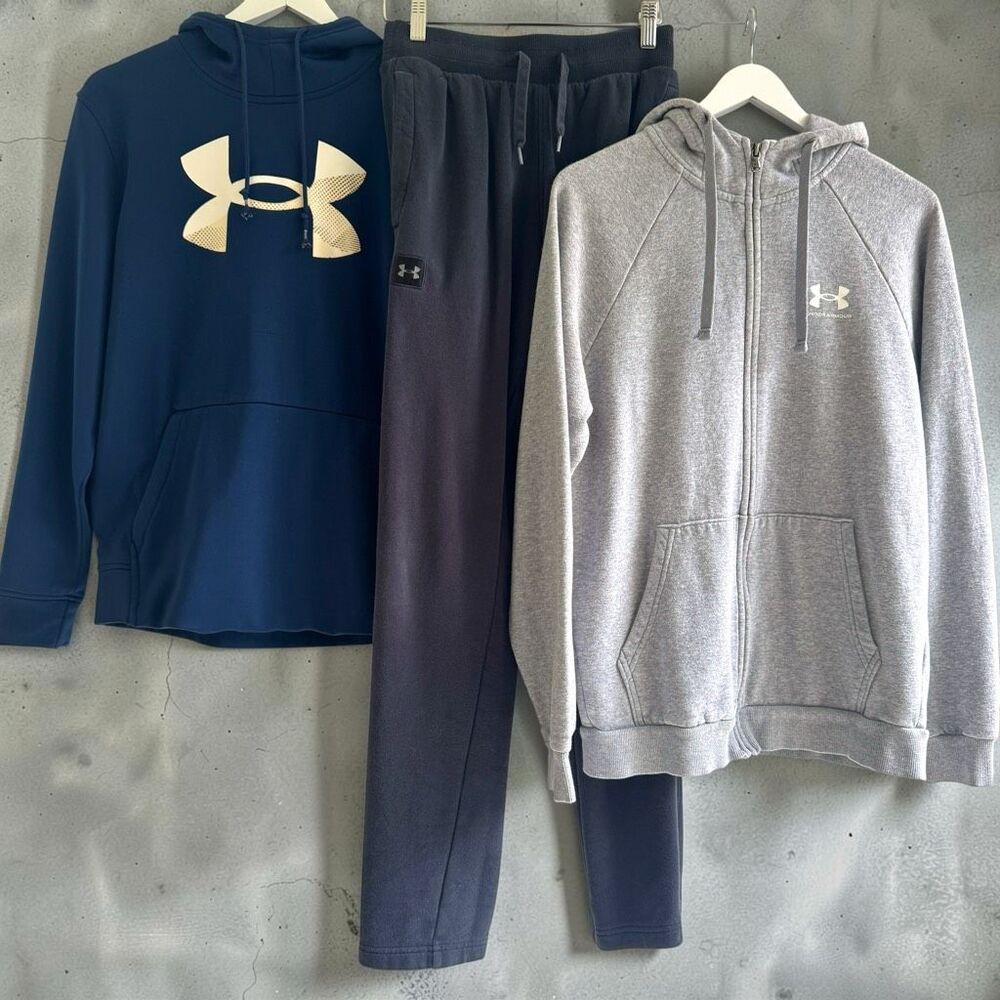 Under Armour Men's Sweatshirts and Joggers Sweatpants Lot Size Small
